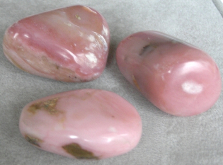 Trommelstein Andenopal pink Opal - Goldgottlieb