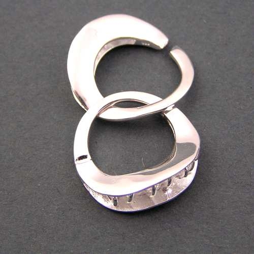 Ring - Ring Verschluß 925/Sterling Silber