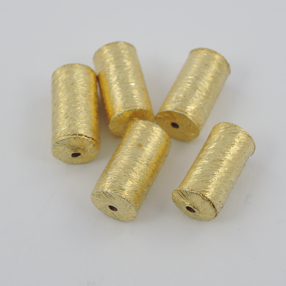 Walze Silber vergoldet 12 x 6 mm