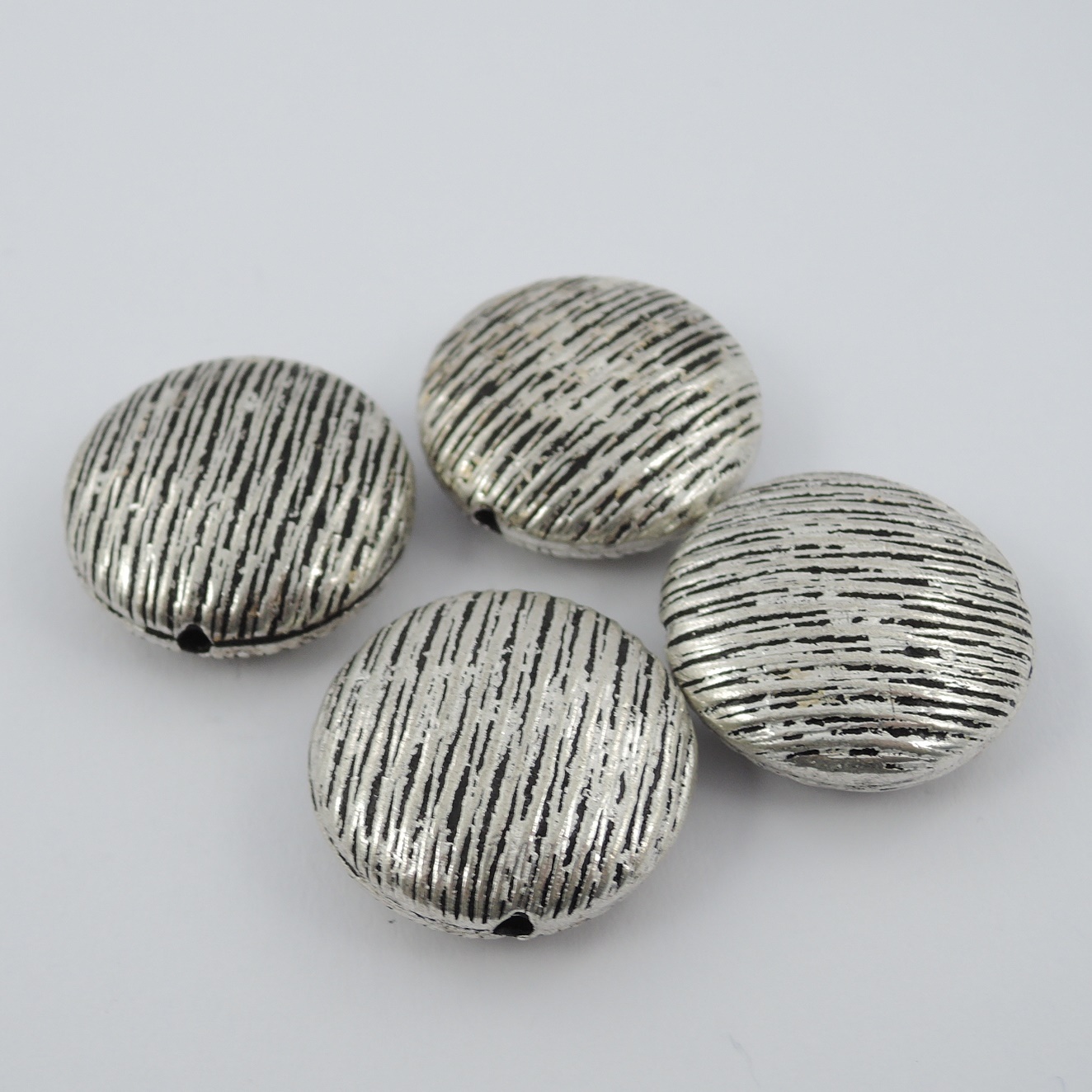 Silberteil geschwärzt 20 mm