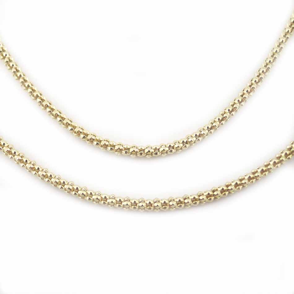 Silberkette vergoldet