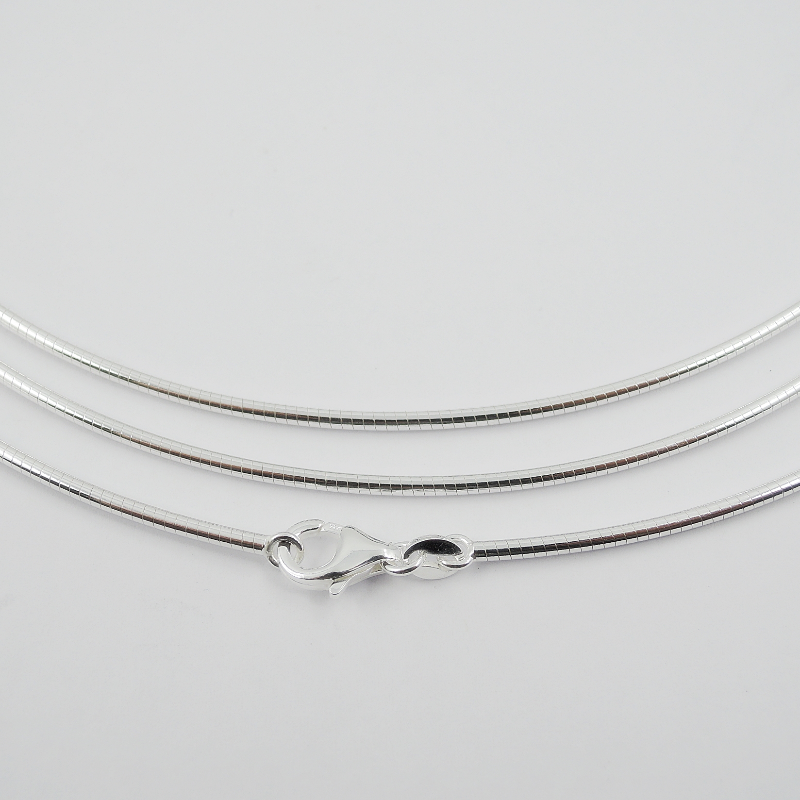 Silberkette Omega Reif 1,5mm