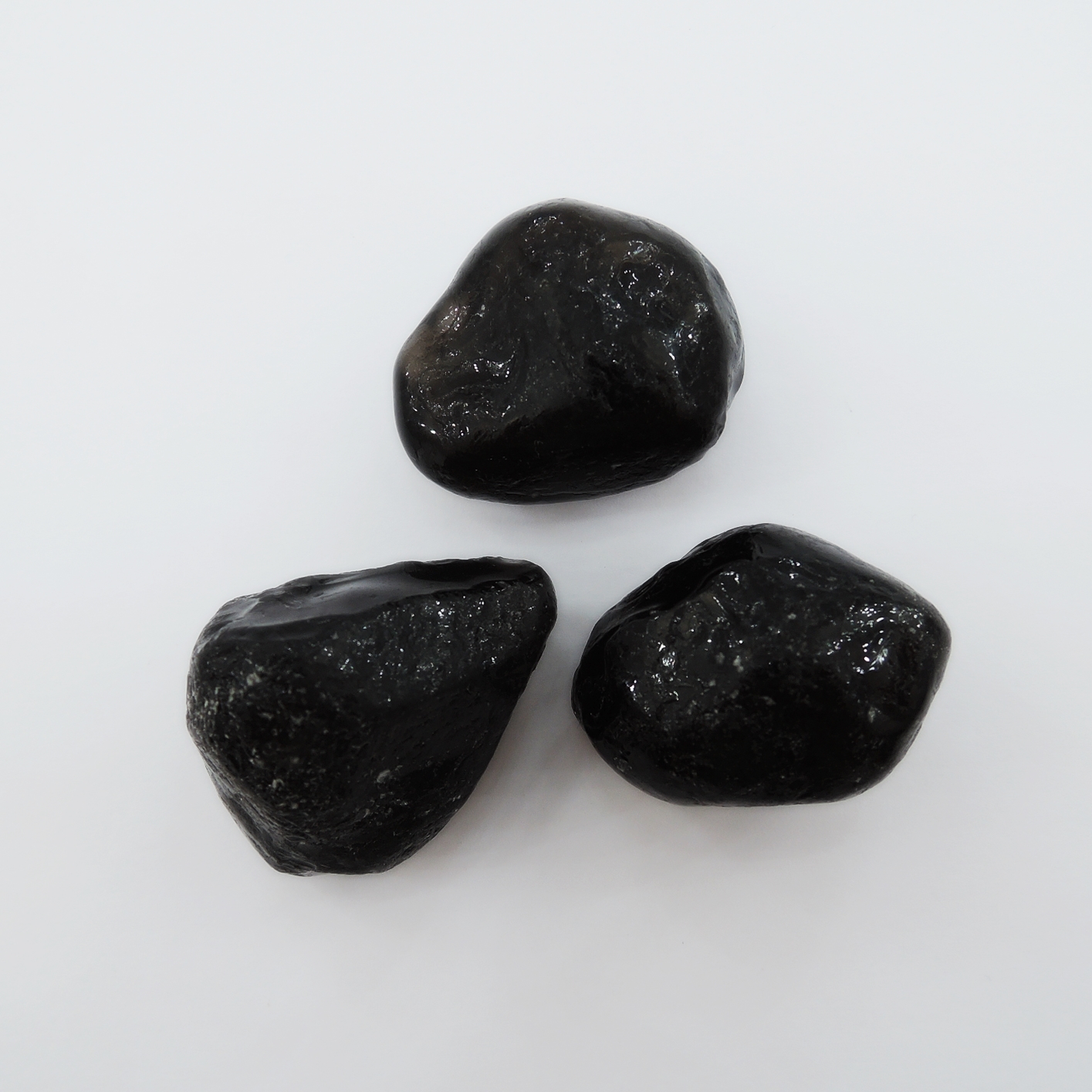 Trommelstein Rauch Obsidian - Goldgottlieb