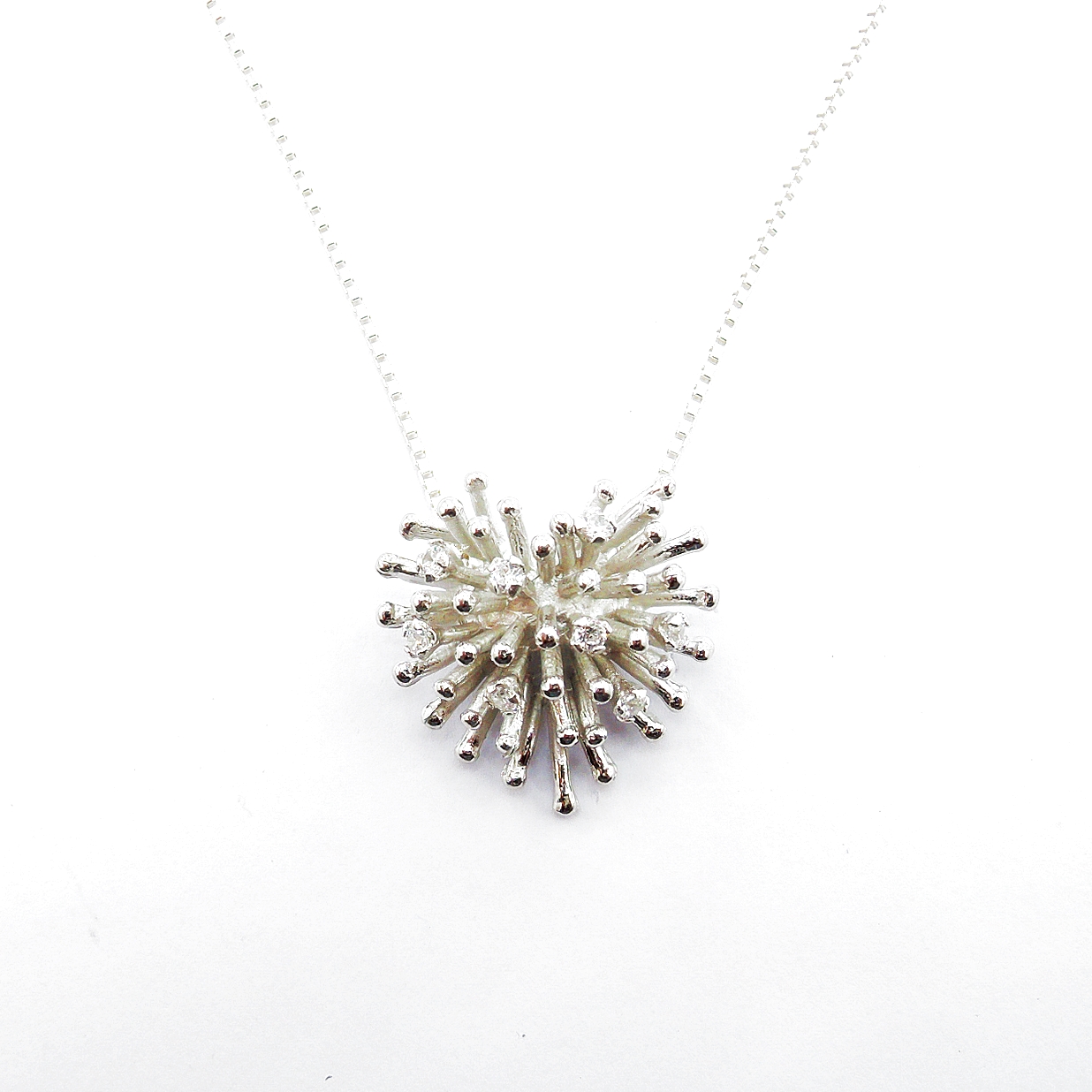 Silber Anhänger rhodiniert